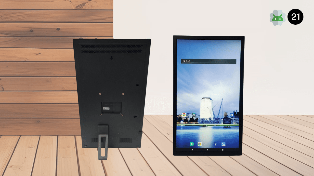 Interactive 21-Inch Tabletop HD Digital Signage for Retail, Hotels, and Counters
