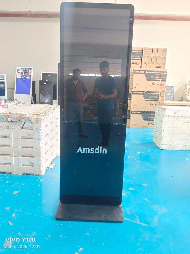 Image of 43 Inch Floor Standing Digital Display Totem Signage Screen