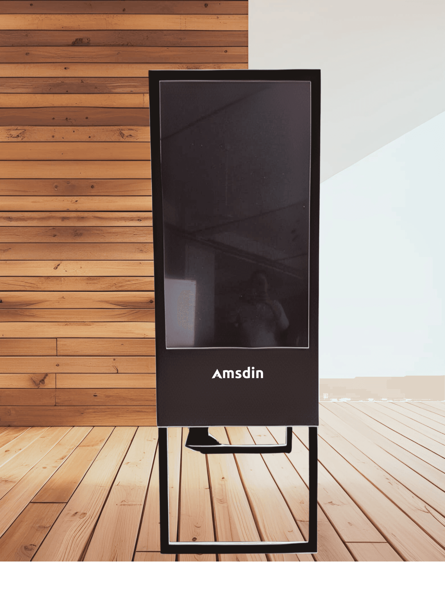 32 Inch Black Toughened Easel Digital Display for Signage and Advertising