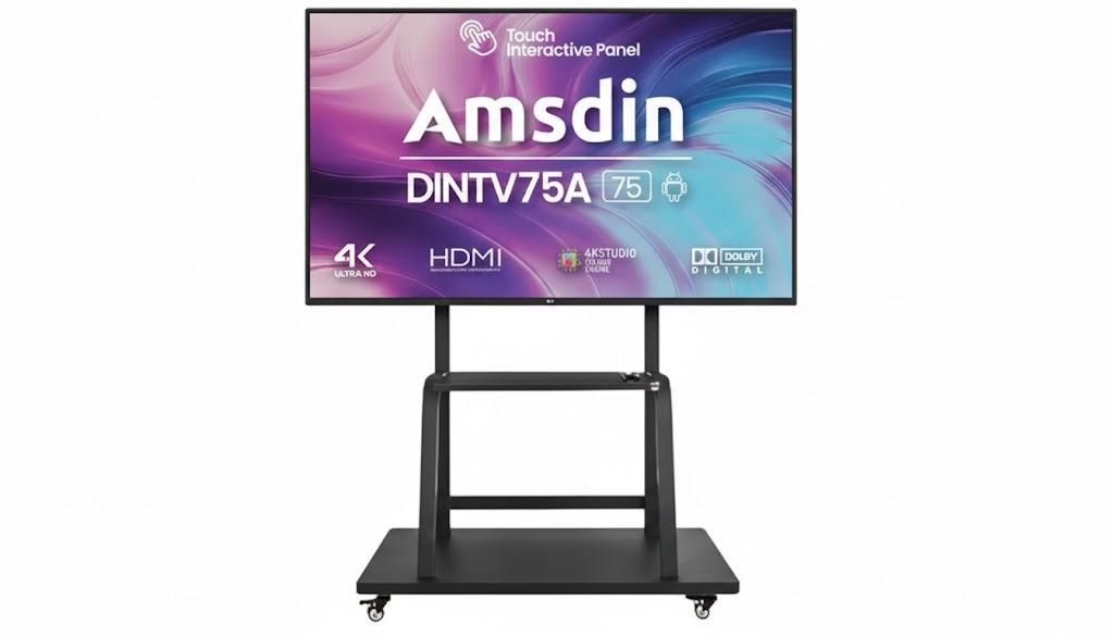 75 Inch Smart Digital Board for Teaching & Presentations Interactive Display