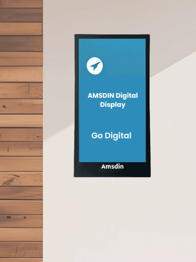 Image of 32-Inch Interactive Wall-Mounted Touchscreen Digital Signage Display