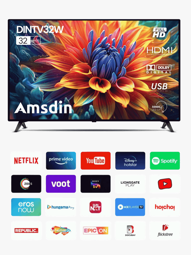 Image of 32 Inch AMSDIN Smart LED TV with webOS