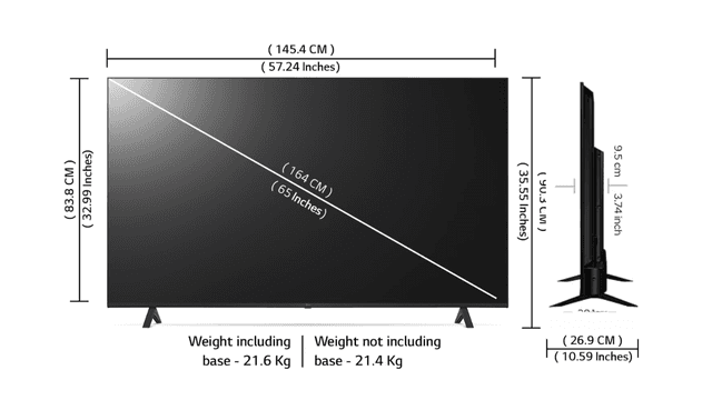 Image of 65 Inches 4K UHD Touch Screen UltraTouch Display Interactive Flat Panel Monitor 3840 x 2160 Pixels Android 14 Ideal for Schools,College,Institute,Home&Office|8GB 128GB
