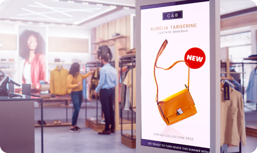 intelligent digital signage image